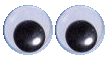 movable eyes